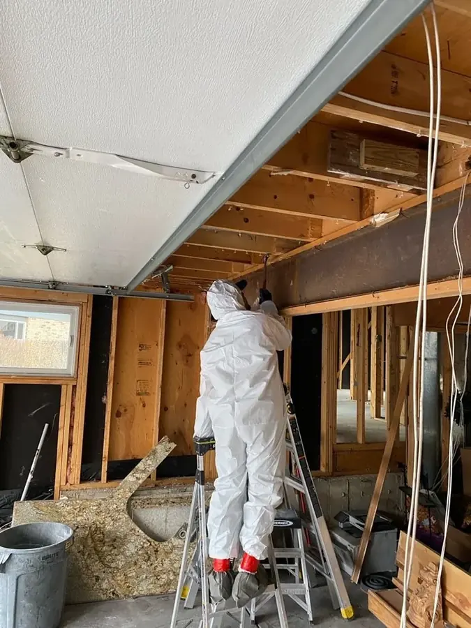 Drying equipment set in a basement in a Peyton, CO home