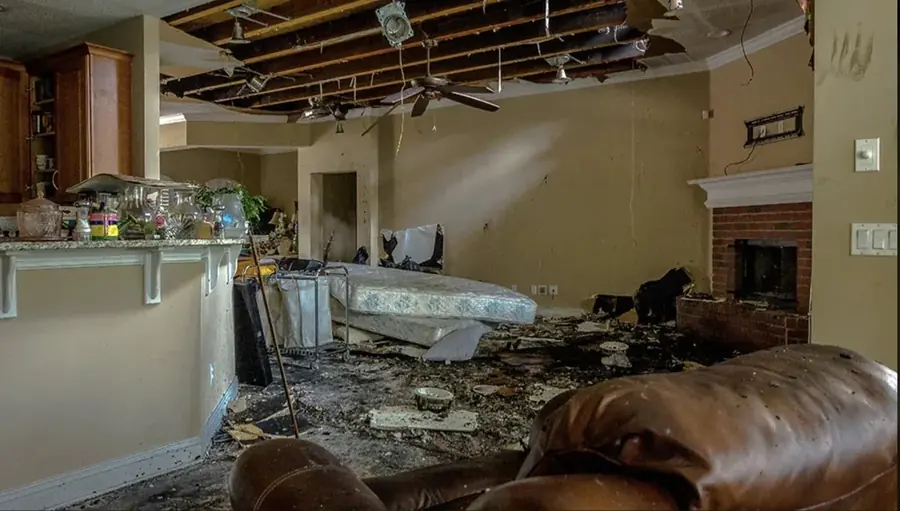 Ceiling Leak Water Damage in Peyton, CO